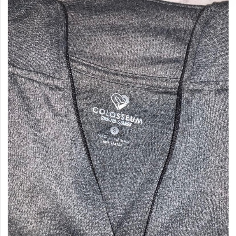 Wisconsin Gray Quarterzip - Picture 2 of 2